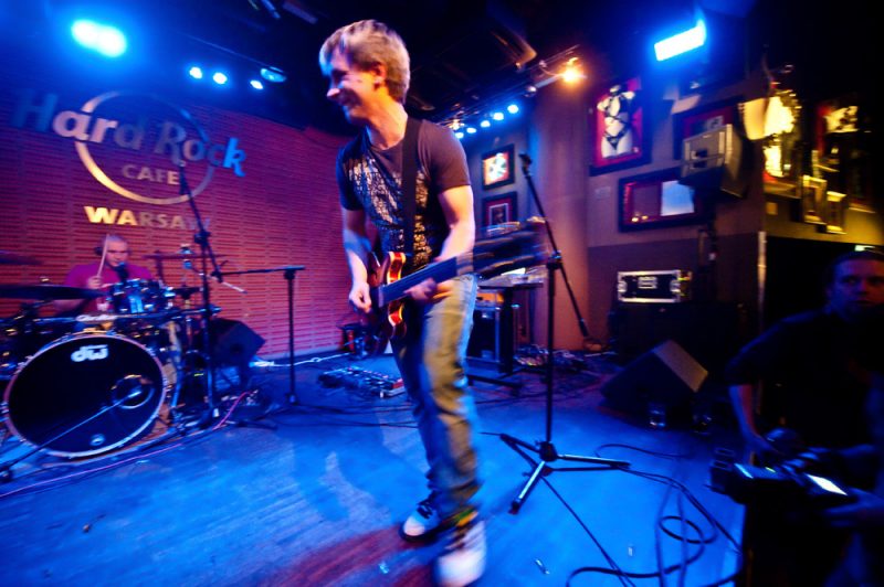 Oszibarack w Hard Rock Cafe Warsaw