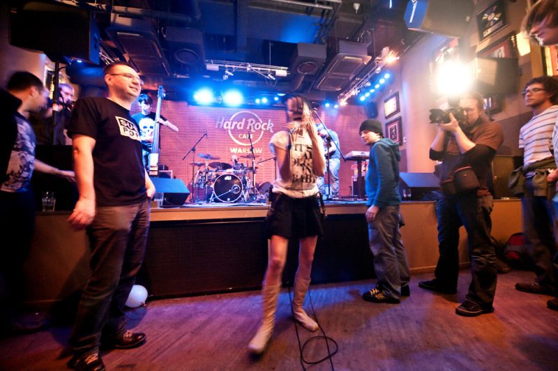 Oszibarack w Hard Rock Cafe Warsaw