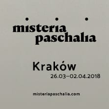 MISTERIA PASCHALIA 2018 MISTERIA PASCHALIA 2018