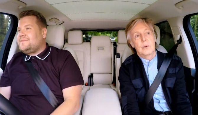 Rozszerzona wersja “Carpool Karaoke” z Paulem McCartneyem Rozszerzona wersja “Carpool Karaoke” z Paulem McCartneyem