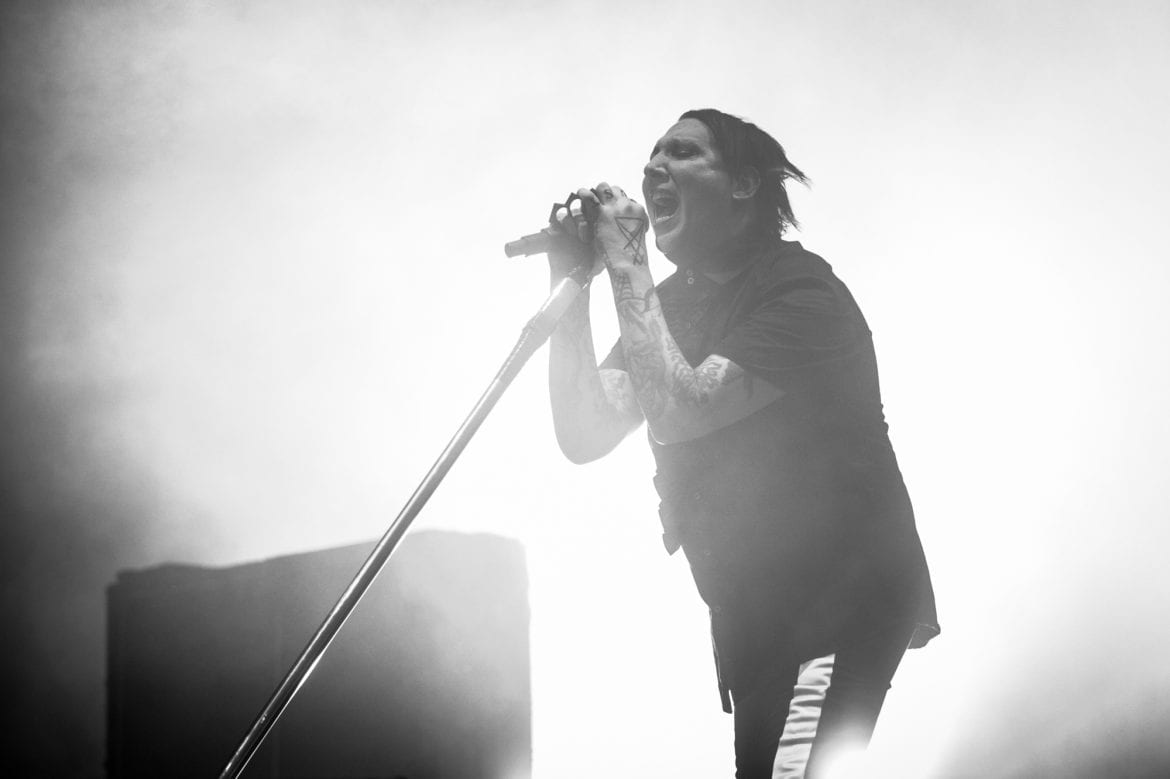 Marilyn Manson na zdjęciach z koncertu w Warszawie
