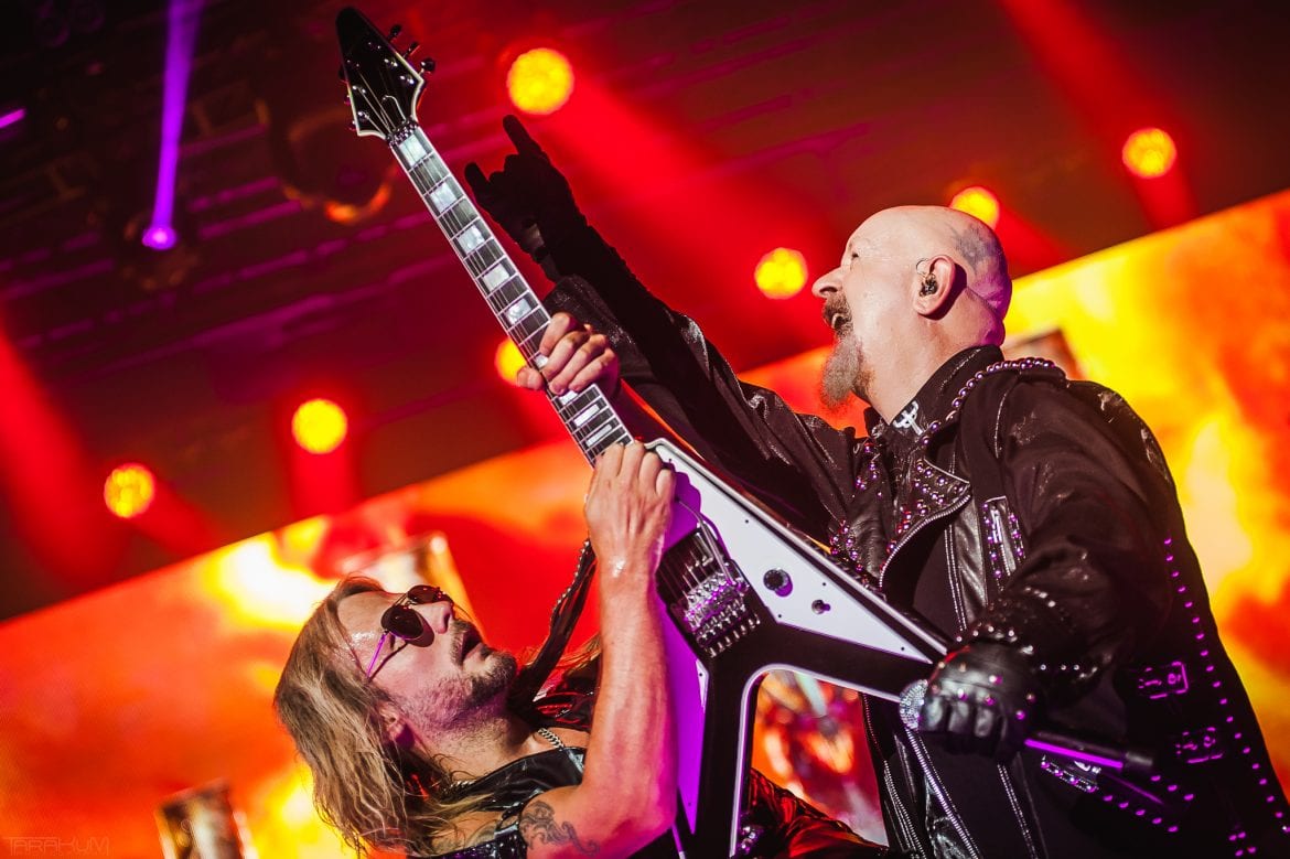 Judas Priest i Megadeth na zdjęciach z koncertu w Spodku