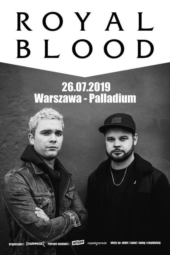 Royal Blood Warszawa plakat