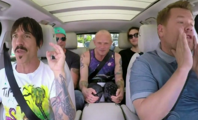 James Corden: „Carpool Karaoke” z Red Hot Chili Peppers