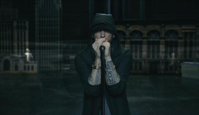 Eminem i Ed Sheeran za kulisami klipu do „River”