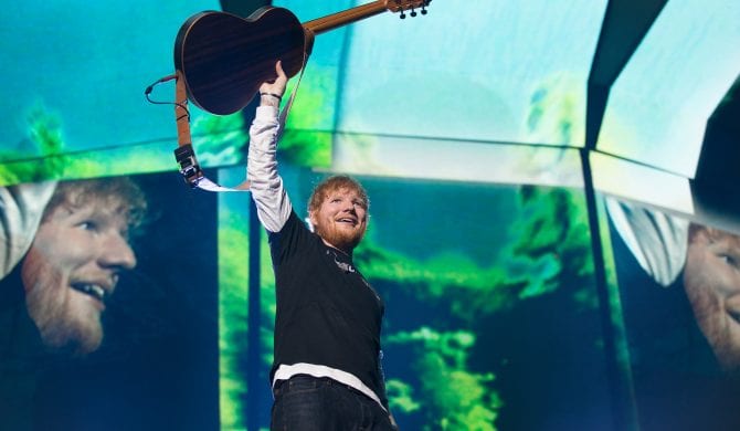 Ukraiński zespół wystąpił z Edem Sheeranem na PGE Narodowym
