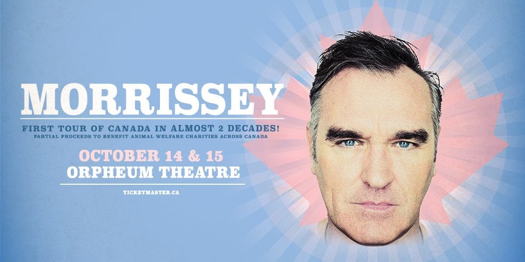 Morrissey odwołuje koncerty z powodu wypadku w Europie