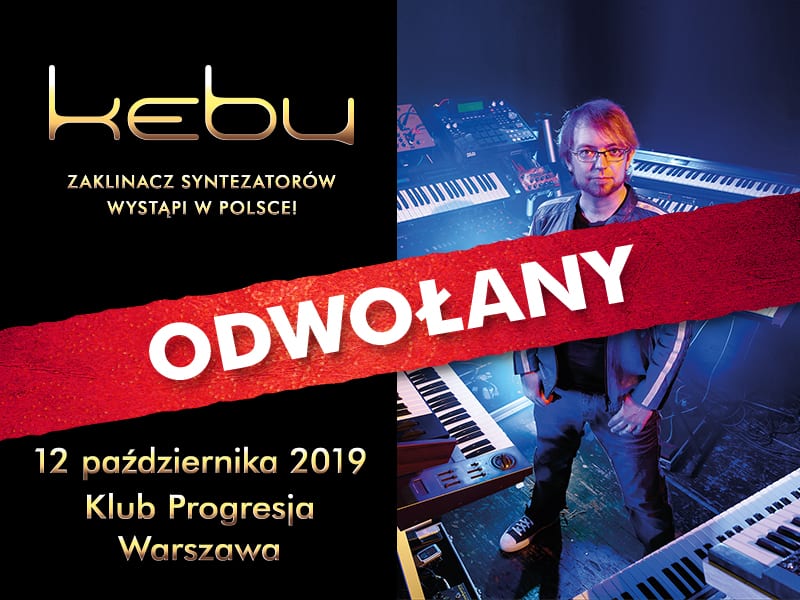Warszawski koncert Kebu odwołany