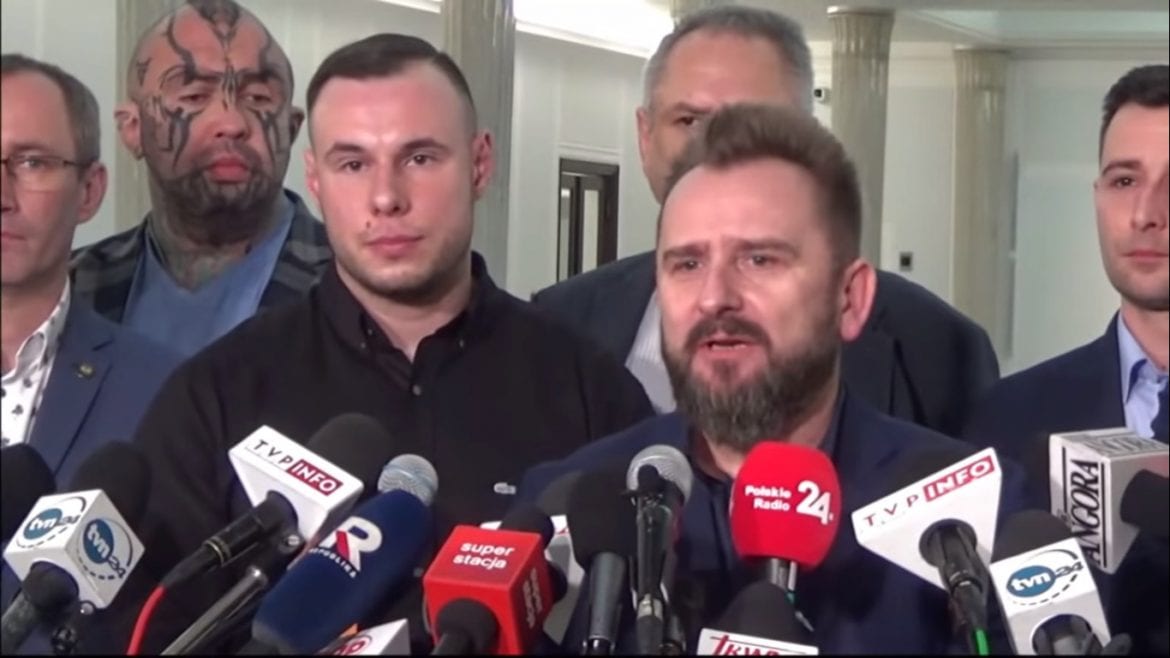 Straż marszałkowska nie chciała wpuścić Bonusa RPK i Różala do Sejmu