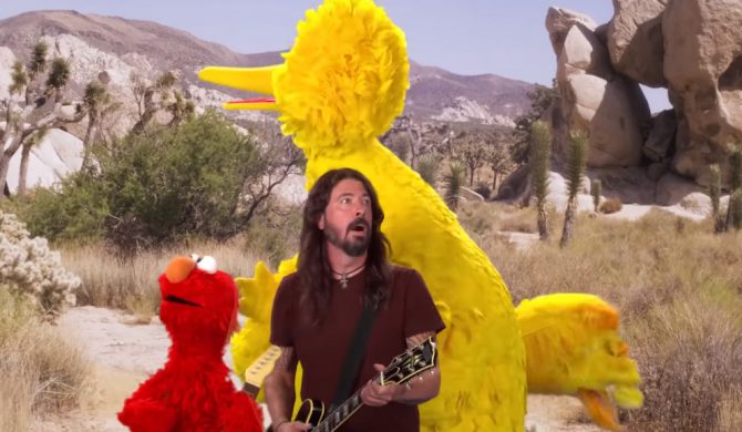 Dave Grohl wystąpił w „Ulicy Sezamkowej”