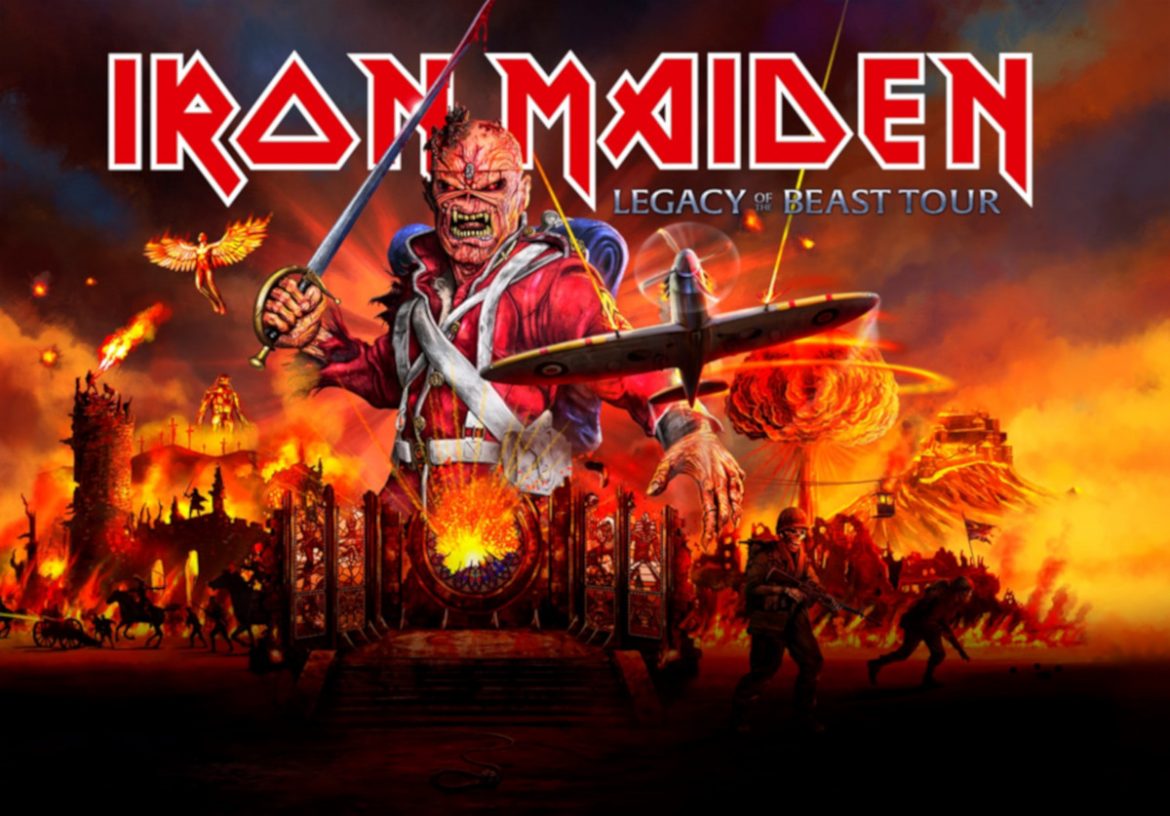 Iron Maiden na stadionowym koncercie w Polsce