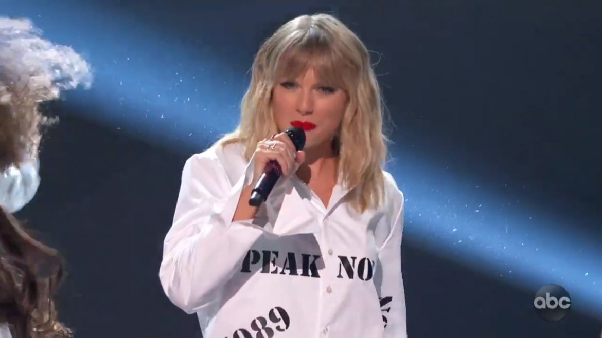 Taylor Swift z przekrojowym setem na gali American Music Awards