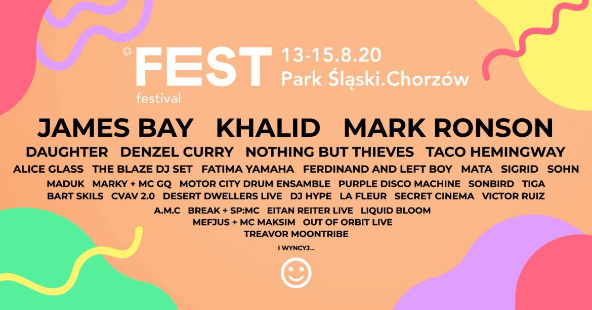 Fest Festival także przeniesiony na przyszły rok