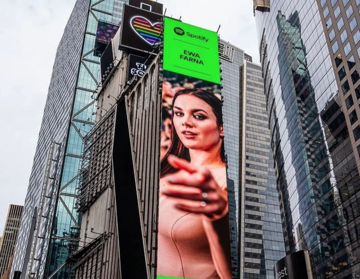Kolejna polska wokalistka na billboardzie w Nowym Jorku