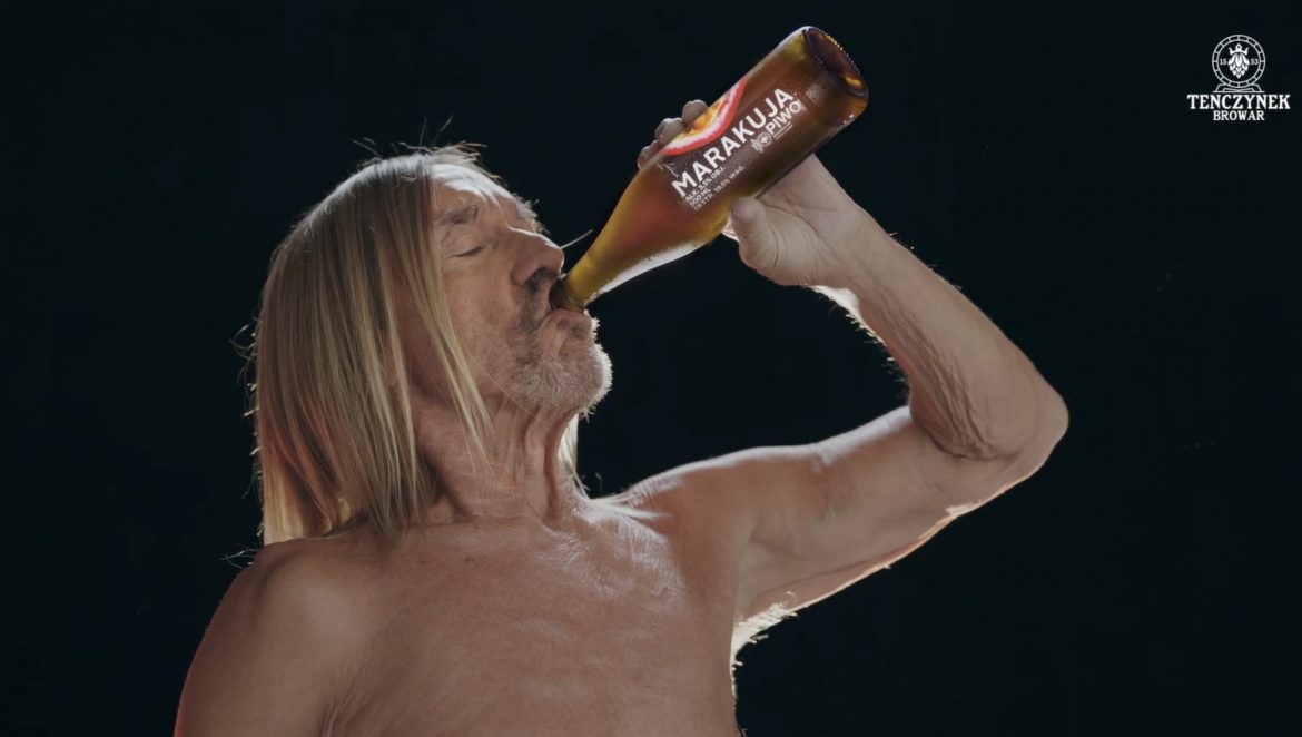 Iggy Pop reklamuje piwo produkowane przez Janusza Palikota i Kubę Wojewódzkiego