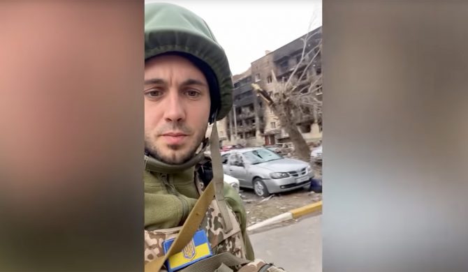 Ukraiński zespół Antytila pokazuje „Jeden dzień z wojny”