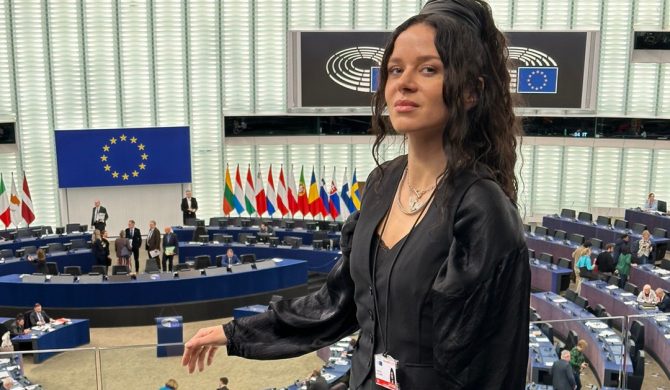 Kasia Lins w Parlamencie Europejskim