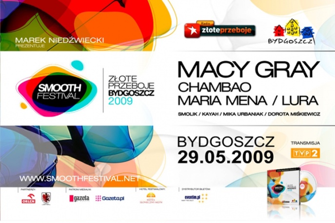 Są bilety na Smooth Festival Złote Przeboje Bydgoszcz 2009