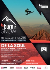 BURN IN SNOW – De La Soul, Hudson Mohawke i Little Boots w Szczyrku