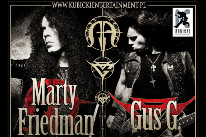 Marty Friedman i Gus G na koncertach w Polsce