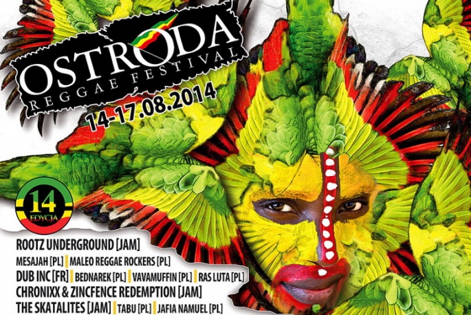 Ostróda Reggae Festival: program Yellow Stage i Red Bull Tour Bus Stage