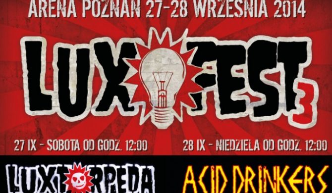 LuxFest: Acidzi zagrają „Are You A Rebel?” w oryginalnym składzie