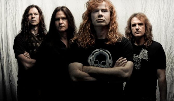 Chris Broderick i Shawn Drover poza Megadeth