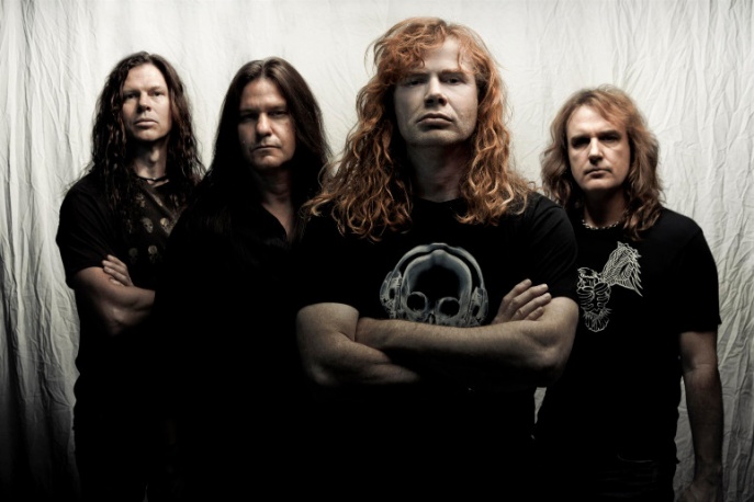 Chris Broderick i Shawn Drover poza Megadeth