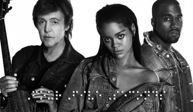 Rihanna – „FourFiveSeconds” ft. Paul McCartney & Kanye West – klip już w sieci