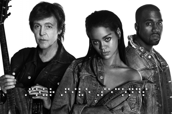 Rihanna – „FourFiveSeconds” ft. Paul McCartney & Kanye West – klip już w sieci