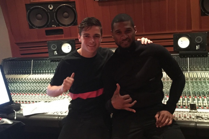 Martin Garrix nagrał z Usherem