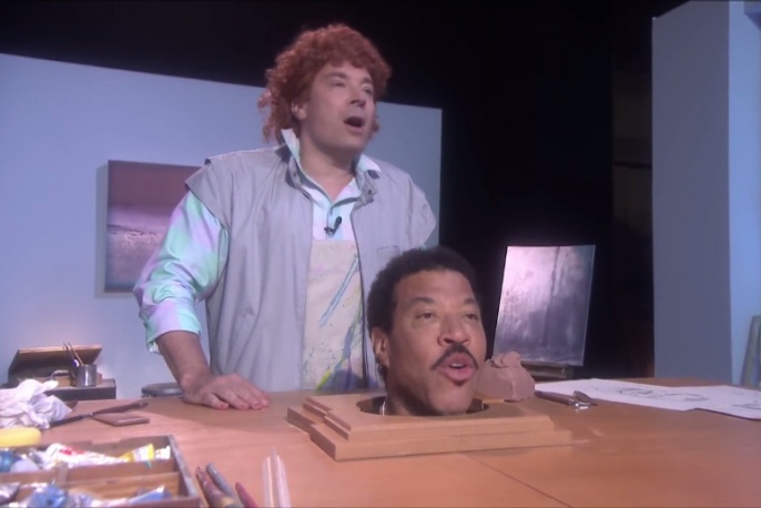 Jimmy Fallon i Lionel Richie parodiują klip do „Hello”