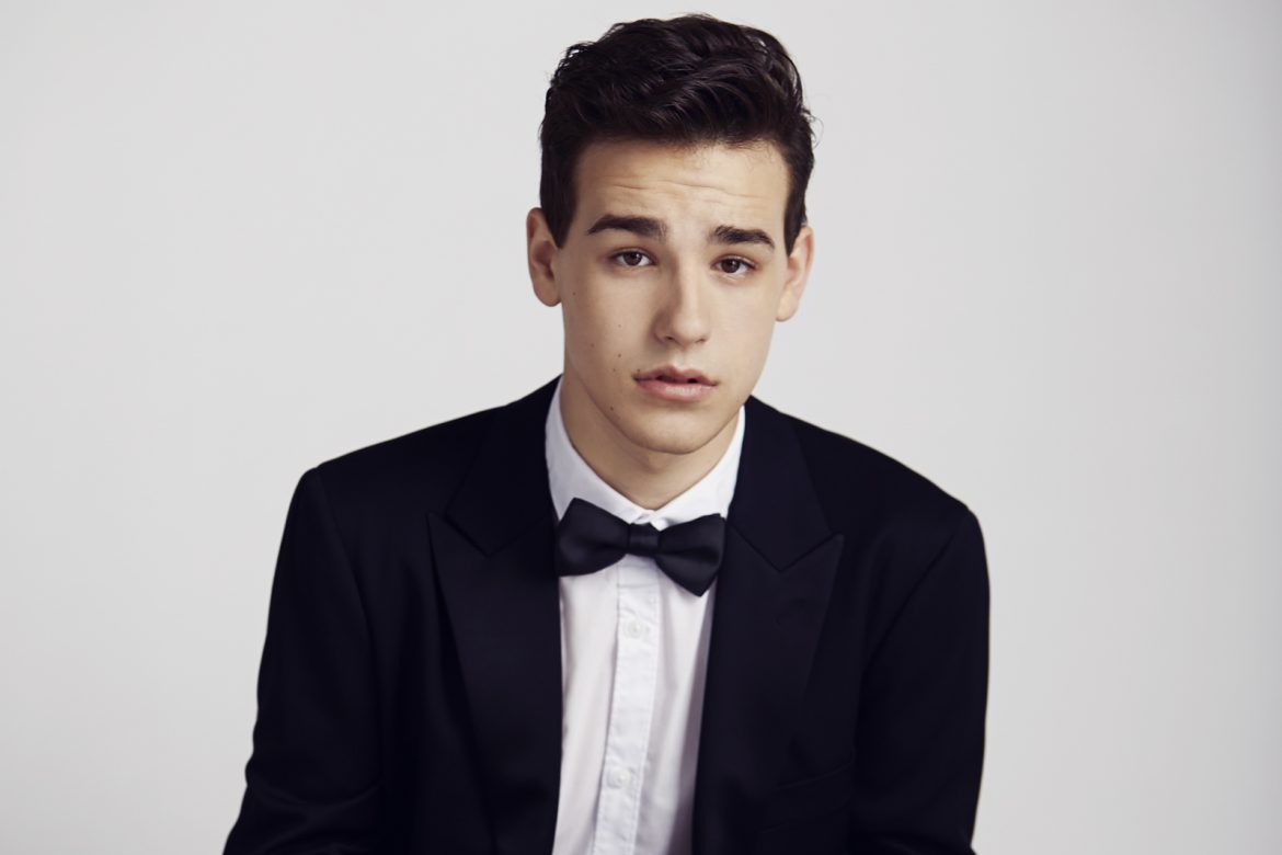 Jacob Whitesides zimą w Warszawie