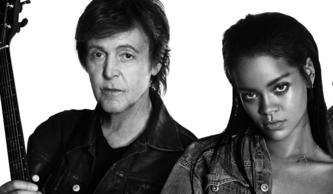 Rihanna wystąpiła z Paulem McCartneyem Rihanna wystąpiła z Paulem McCartneyem