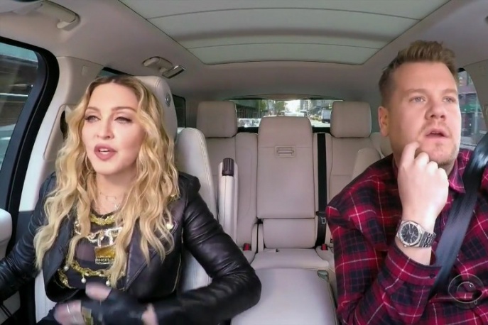 Madonna w nowym odcinku „Carpool Karaoke” Jamesa Cordena