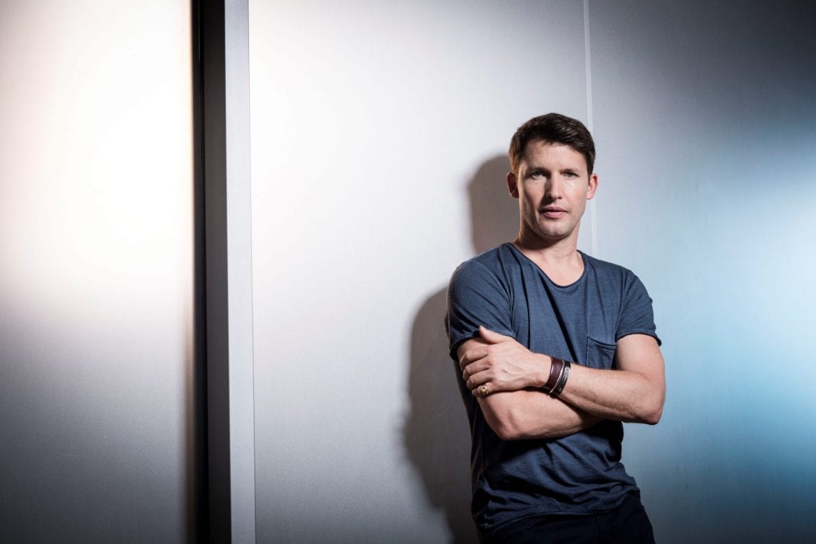 James Blunt utknął w metrze na cztery godziny