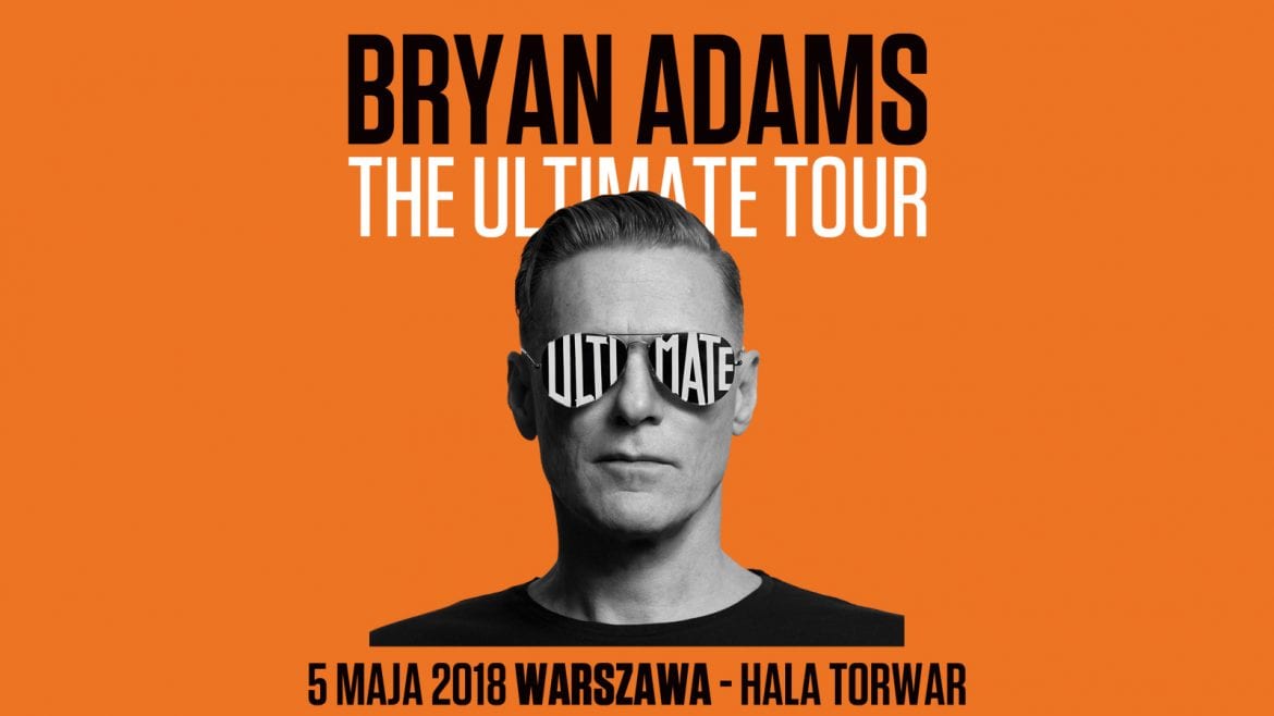 Bryan Adams wiosną w Warszawie