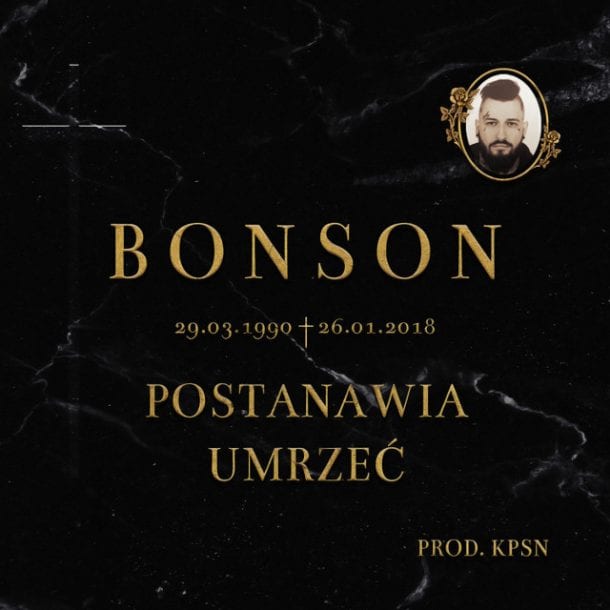 Bonson postanawia umrzeć - CGM.pl