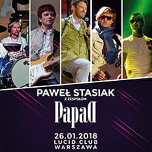 Paweł Stasiak z zespołem Papa D