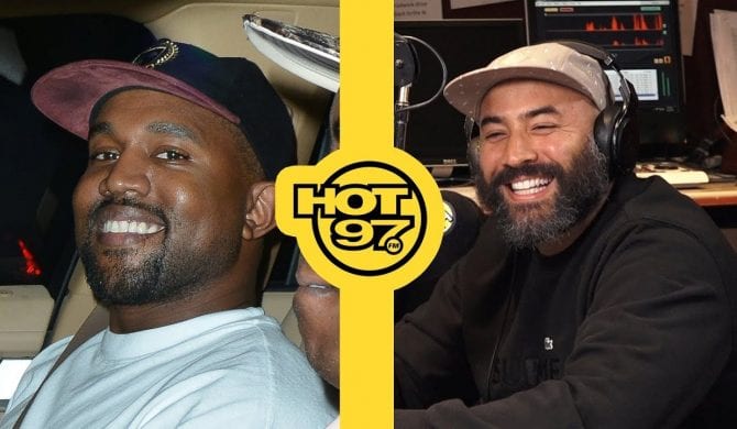 Kanye West zadzwonił do stacji Hot97 w bardzo nietypowej sprawie