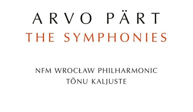 ECM wydało album z symfoniami Arvo Pärta