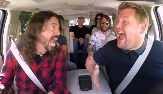 Foo Fighters kiepsko wspominają udział w „Carpool Karaoke”