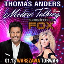 THOMAS ANDERS & MODERN TALKING, SAMANTHA FOX – koncert Andrzejkowy