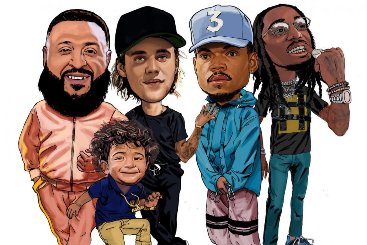 Bieber, Chance i Quavo w nowym klipie DJ-a Khaleda