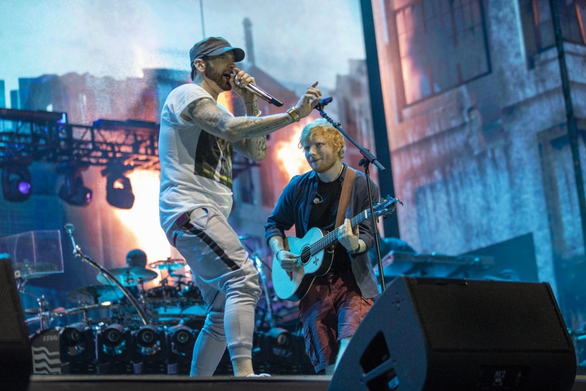 Eminem, Cardi B, Travis Scott i inni gośćmi Eda Sheerana