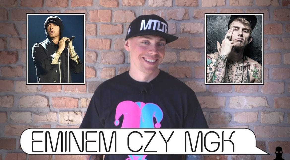 Eminem czy Machine Gun Kelly? Słoń wybiera