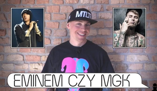 Eminem czy Machine Gun Kelly? Słoń wybiera Eminem czy Machine Gun Kelly? Słoń wybiera