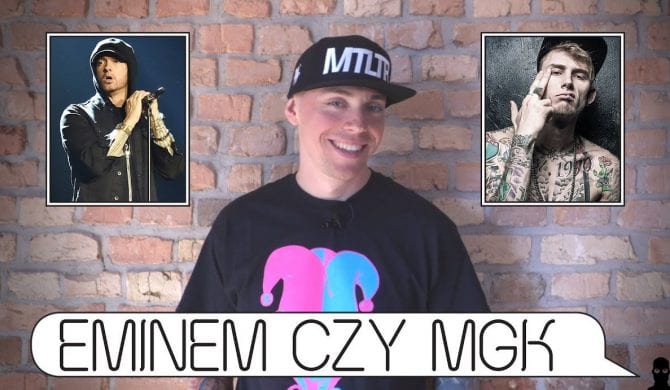 Eminem czy Machine Gun Kelly? Słoń wybiera