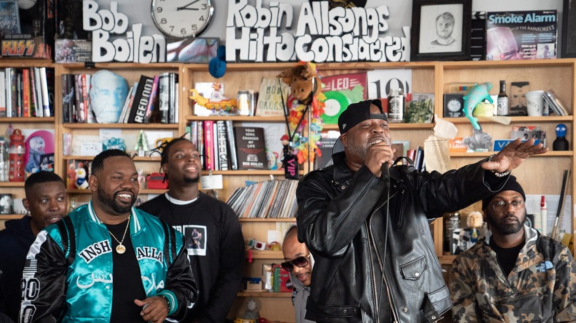 Zobacz „Tiny desk concert” Wu-Tang Clanu