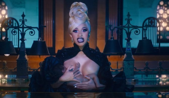 Cardi B zaprezentowała bardzo ekstrawagancki klip